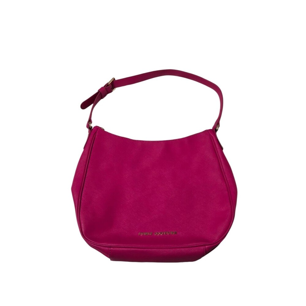 Juicy Couture Hot Pink Shoulder Hobo Bag
